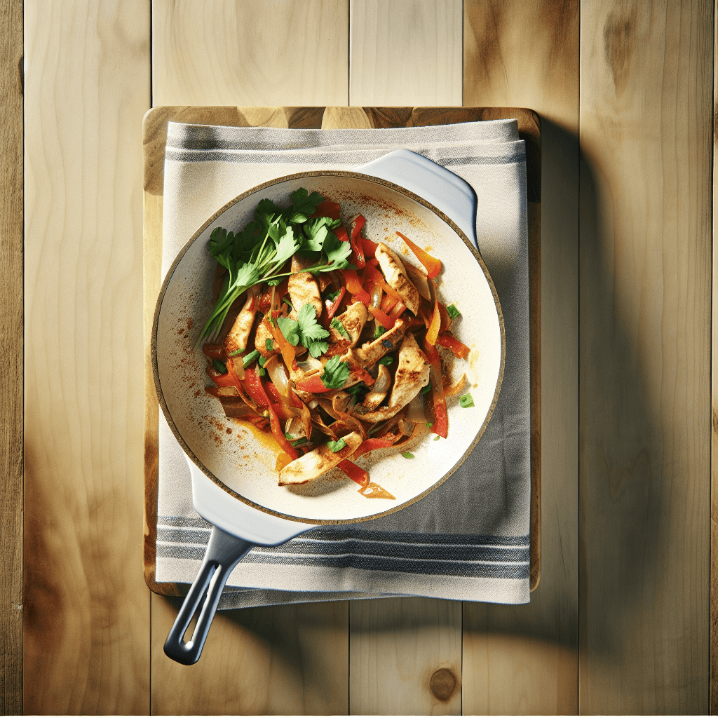 One-Pan Chicken Fajitas in 20 Minutes