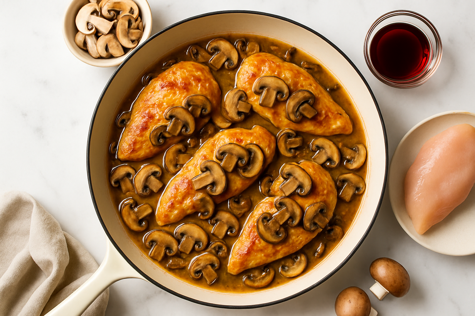 Easy Chicken Marsala