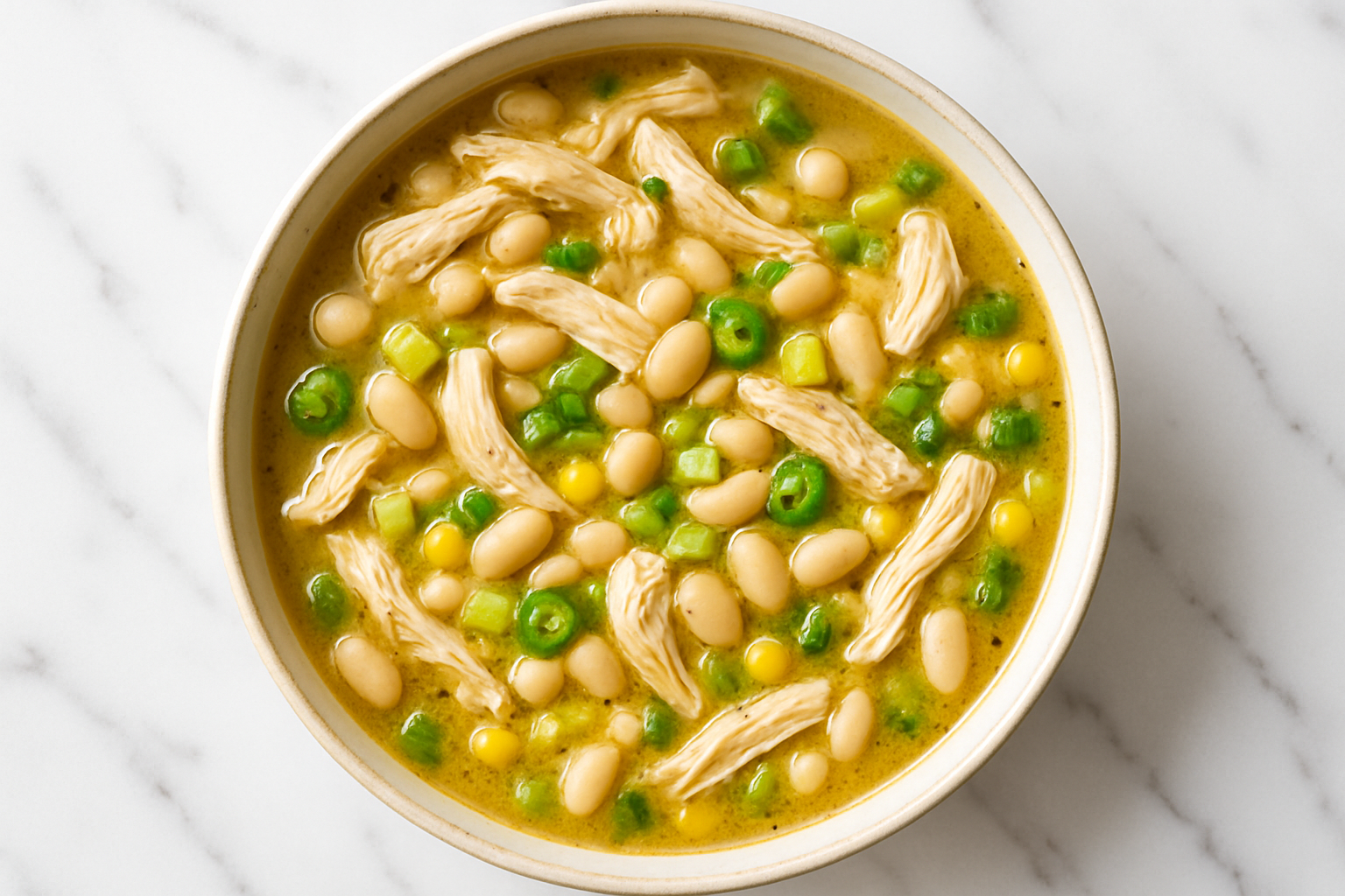 Easy White Chicken Chili