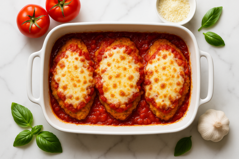 baked-chicken-parmesan-easy