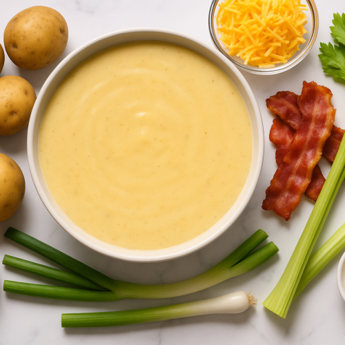 Creamy Potato Soup Stovetop Recipe