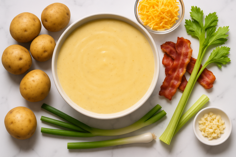 Creamy Potato Soup Stovetop Recipe