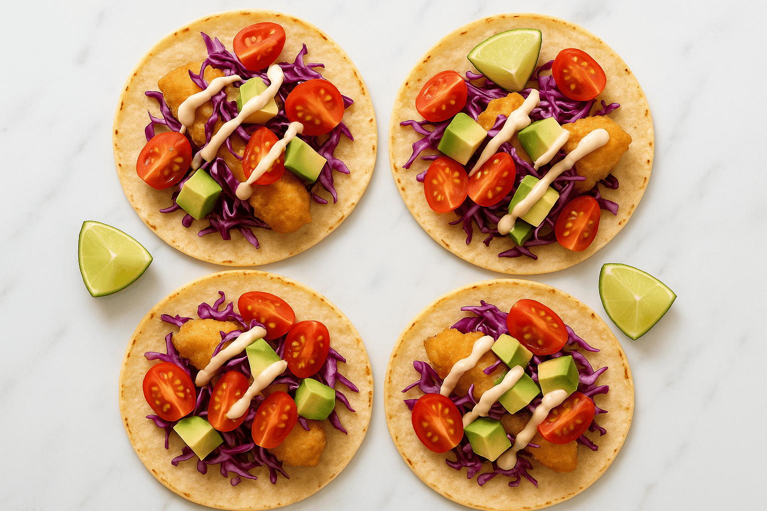 Easy Fish Tacos Baja Style