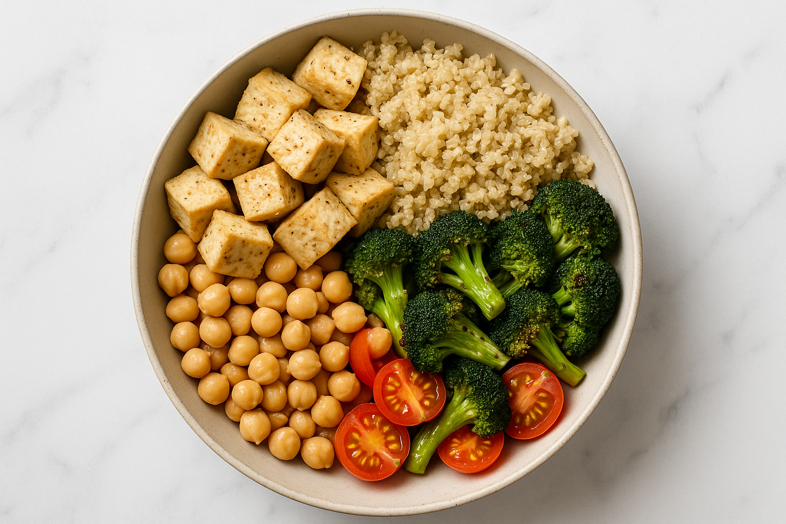 High Protein Dinner Without Meat in 20 Minutes