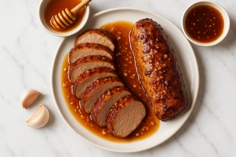 Honey Garlic Pork Tenderloin