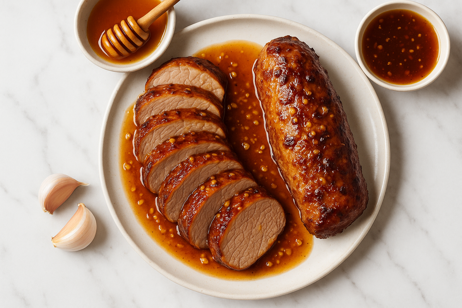 Honey Garlic Pork Tenderloin