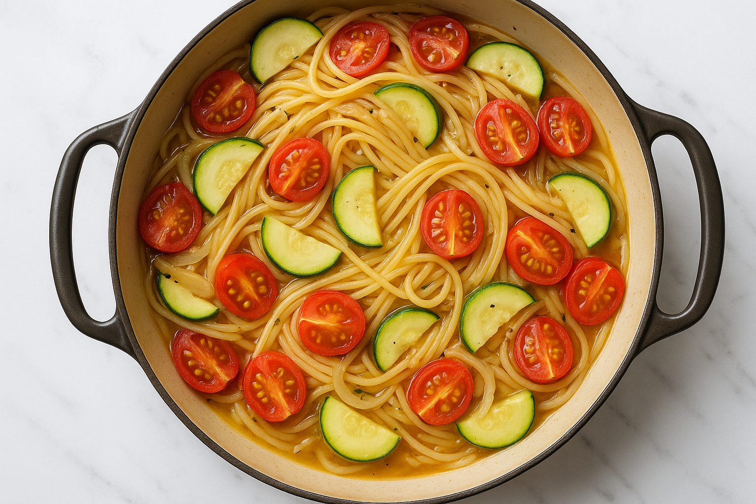 One Pan Pasta: No Draining Required