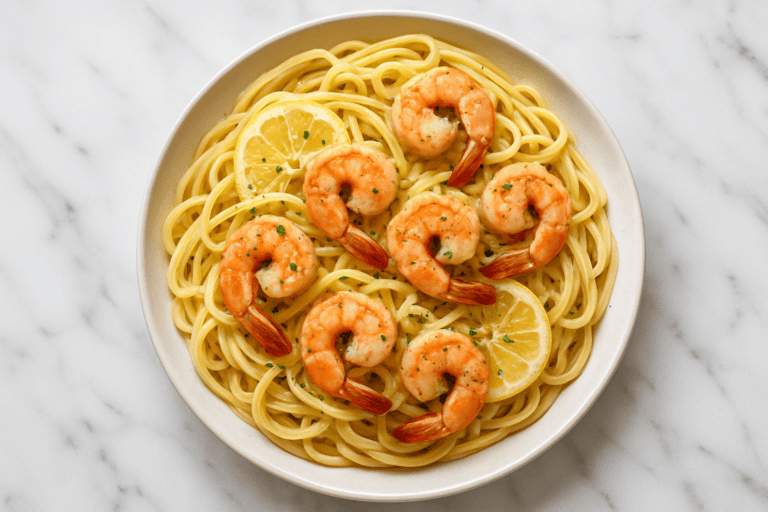 shrimp-scampi-linguine-quick
