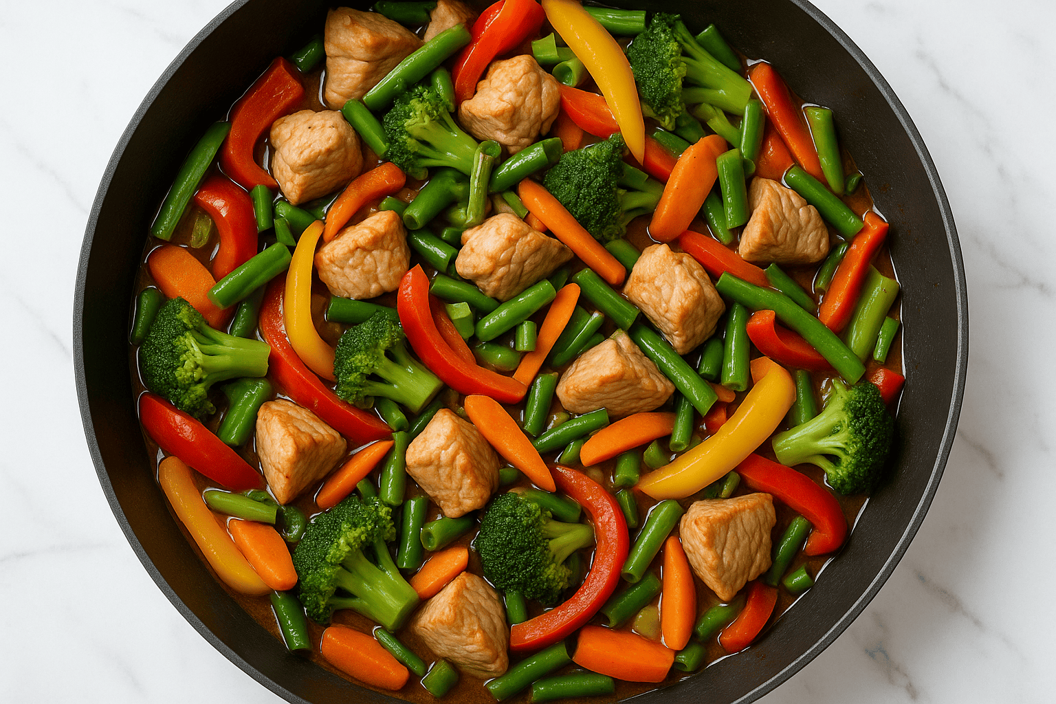 Turkey and Vegetable Stir Fry