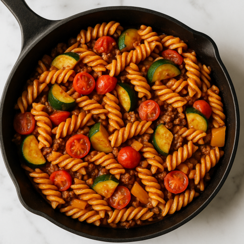 Leftover Pasta Skillet: A Quick and Flavorful Solution