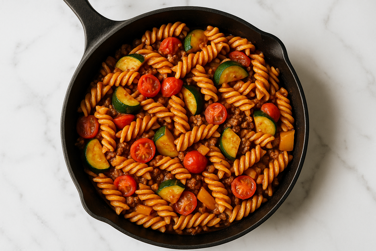 Leftover Pasta Skillet: A Quick and Flavorful Solution