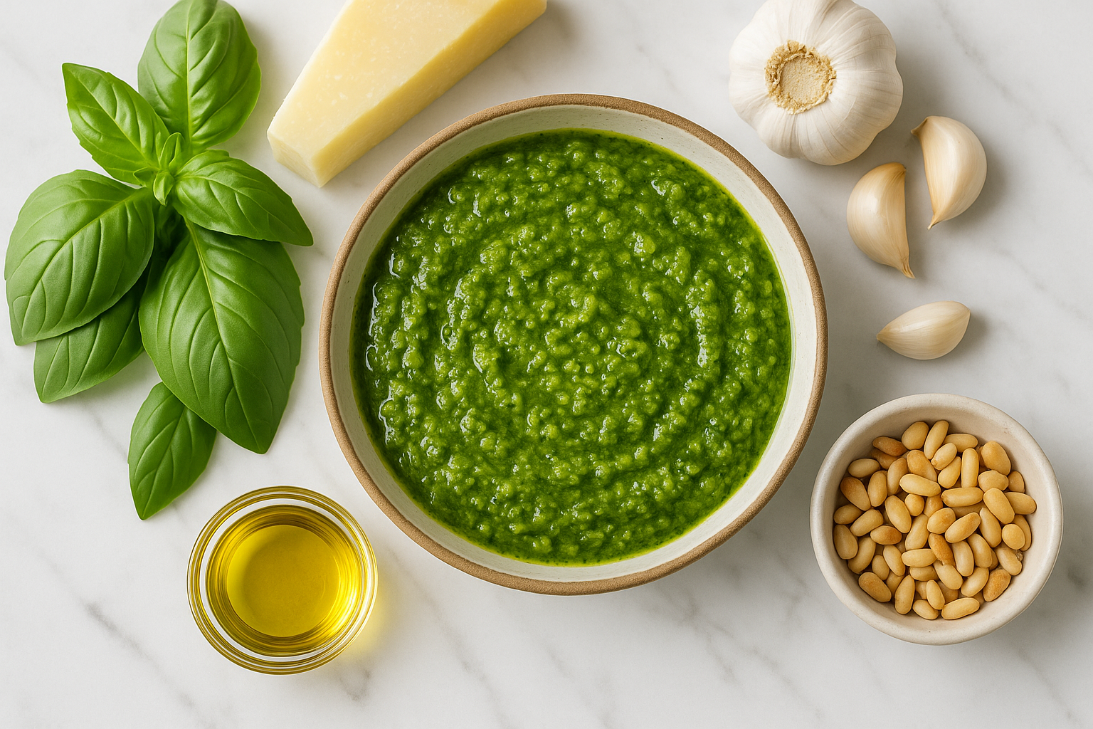 Pesto Without Pine Nuts