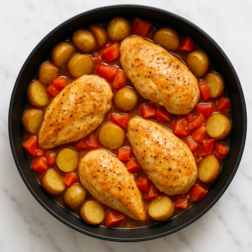 Quick Chicken Dinner When You Forgot to Thaw Chicken