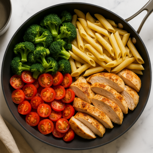 Quick Dinner Using Only One Burner