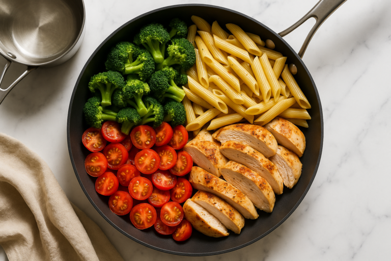 Quick Dinner Using Only One Burner