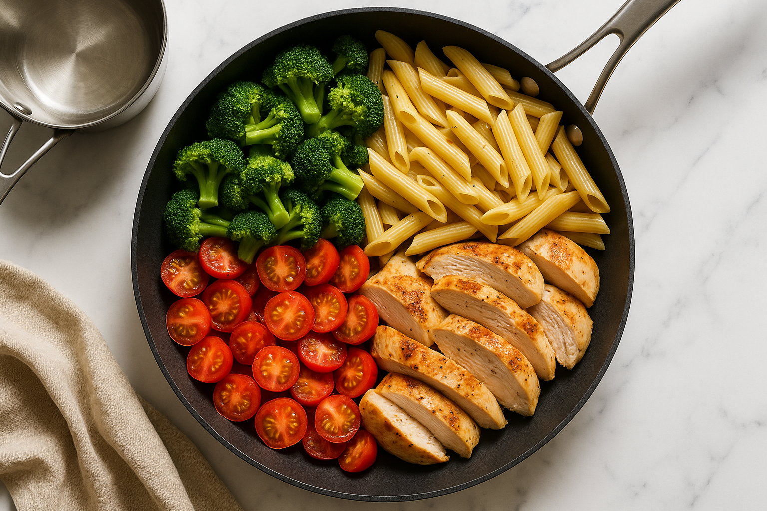 Quick Dinner Using Only One Burner