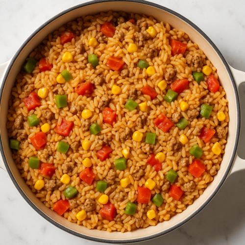 Instant Rice Dinner in 15 Minutes