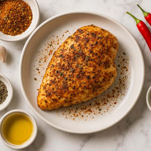 Revitalize Bland Chicken Breast with Spices